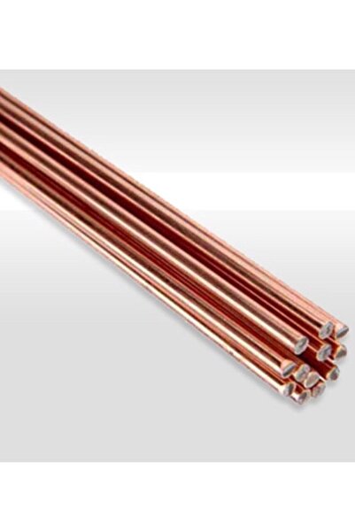 BAKIRSAN 10mm Bakır Çubuk 10cm 10mm Saf Bakır Çubuk 10 Cm Topraklama Bakırı