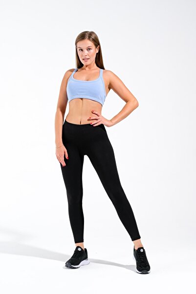 Signature Style 724001 _βαμβακερό κολάν Lycra Ολόσωμο Μαύρο Δεν Εμφανίζει