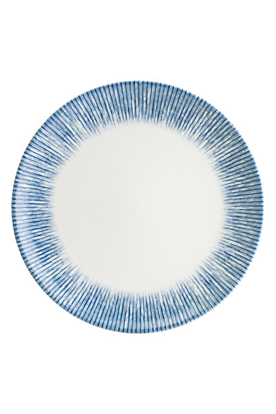 Bonna Iris Denim Gourmet 12 Adet 17 cm Porselen Düz Tabak