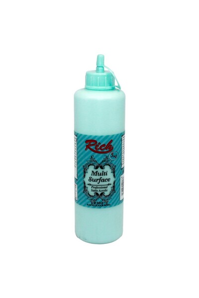 Rich Multi Surface 500 cc Akuamarin 2302 Akrilik Boya