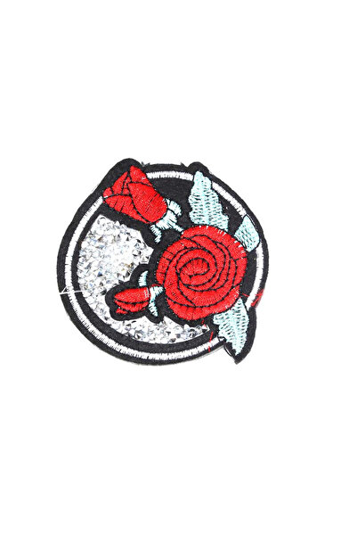 bidoluhobi Клейка наклейка з червоною трояндою