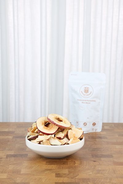 Antep Pazarı Apple - 15 g Dried Fruit Chips, Freeze Dry