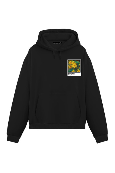 Mounte Bianca Unisex lepi cvetovi - obična majica sa kapuljačom