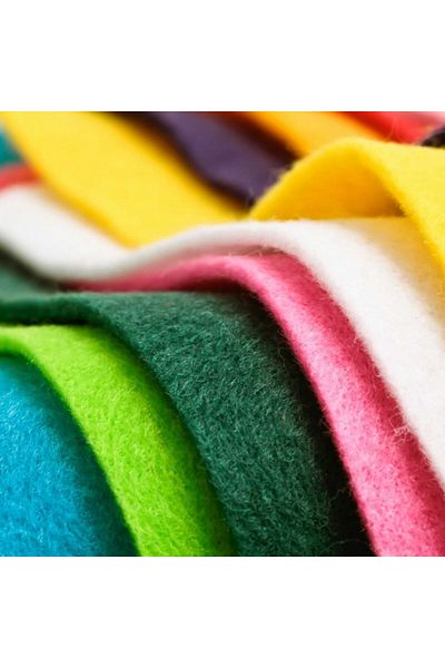bidoluhobi Felt Mixed Color 2 Mm 20x30 Cm