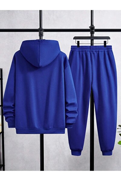 DAXİS Sportwear Company Унисекс анцуг с качулка голям размер от 2 части Daxi̇s Sportwear Company