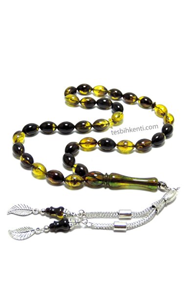 TESBİHKENTİ مسبحة صلاة أكريليك صفراء متنوعة