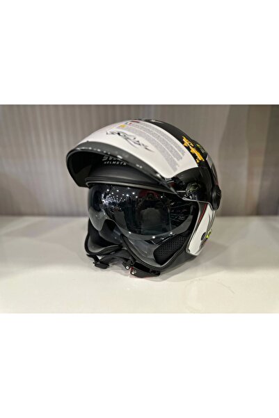 Sway Kask Sw 765 Wanted Black Çenesiz