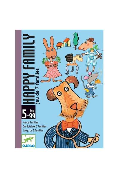 djeco Kart Oyunları - Happy Family