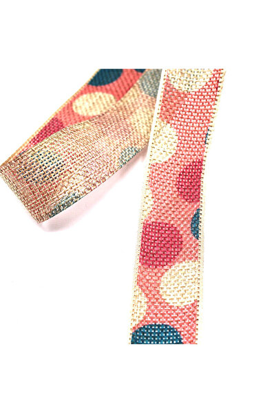 Turgut Brode Стрічка для файлів 2,5 см, в горошок