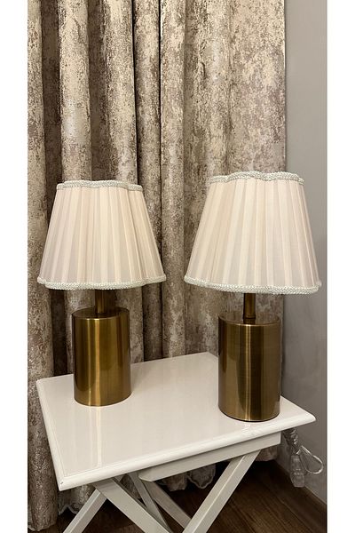 AbajurAksesuar Samara Bronze Double Lampshade