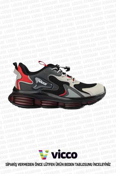 Vicco Mask Model Boy's Black Phylon Sneakers