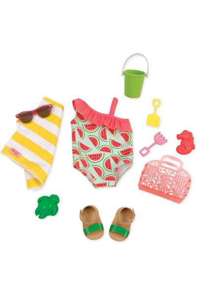 Our Generation Kıyafet - Watermelon Print Swimsuit