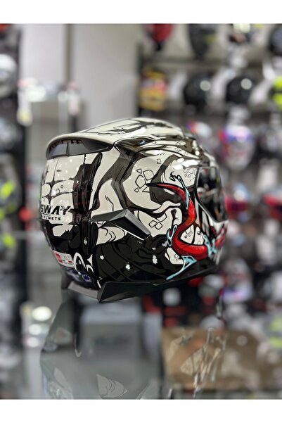 Sway 820 Beast Gümüş Vizör