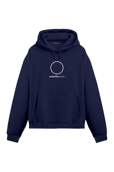 Mounte Bianca Unisex Round - Hanorac obișnuit