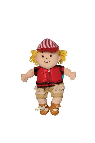 MANHATTAN Toy Baby Stella Baby Doll - Let's Learn to Dress