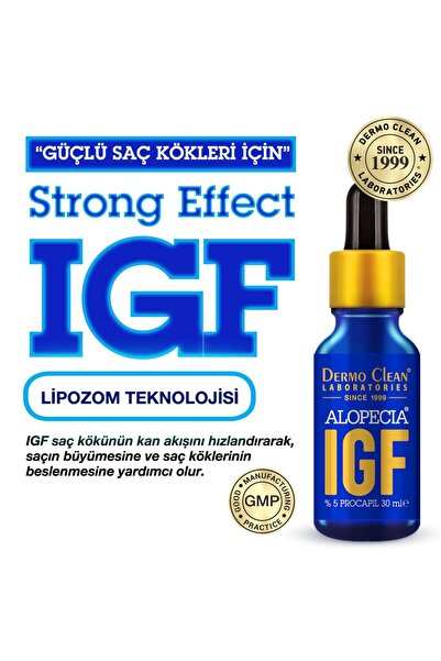 Alopecia Saç Dökülmesine Karşı Igf-procopil Serum 30 Ml- 2'li Set