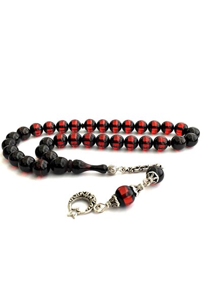 TESBİHKENTİ Model Vernier Culoare Roșu Pulbere Chihlimbar