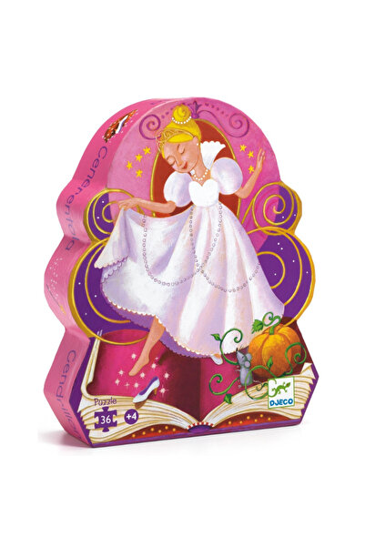 djeco Dekoratif Puzzle 36 Parça - Cinderella