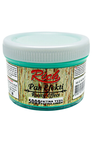 Rich تأثير الصدأ 150 سي سي باتينا جرين 5009