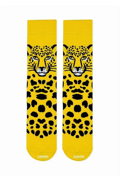 CARNAVAL SOCKS Цветни леопардови шарени чорапи
