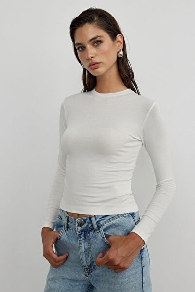 SEVENLINE Жіночий велосипедний комір Basic з довгими рукавами блуза-боді