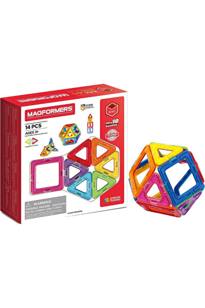 Magformers Mıknatıslı Set de bază - 14 Parcă