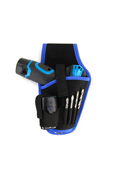 BGA Matkap alet bel çantası  Matkap Kılıfı Elektrikçi Marangoz İnşaat Için Al...