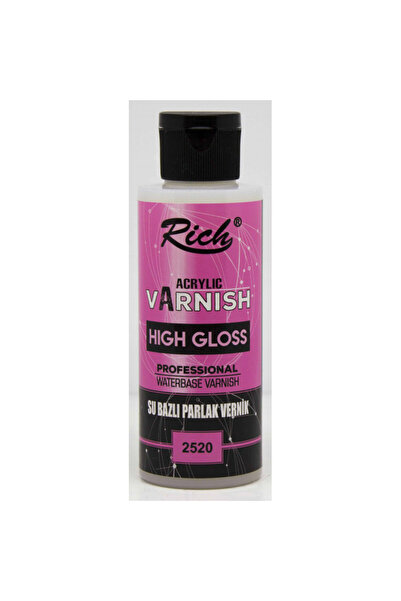 Rich Parlak Vernik Su Bazlı High Gloss 120 cc