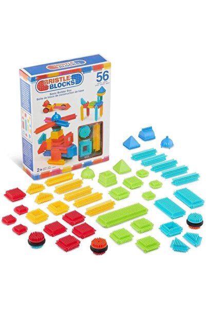 Bristle Blocks ألعاب بناء باتات - المجموعة الأساسية (56 قطعة)