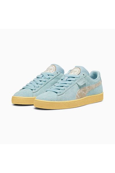 Puma حذاء رياضي رجالي من جلد الغزال B Palm Tree Crew