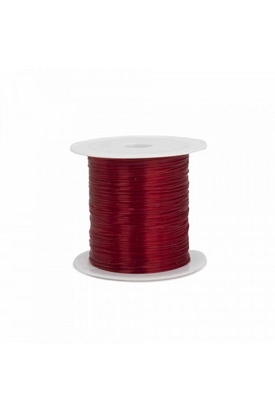 bidoluhobi 9m Claret Red Flexible Colored Elastic Fish Tape