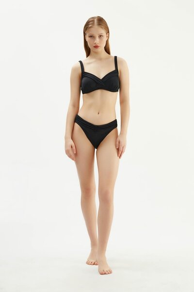 Eros 2036ESBK TOPARLAYICI BİKİNİ TK. - SİYAH