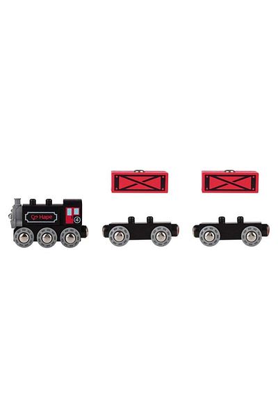 Hape Steam-era Toy Freight Train