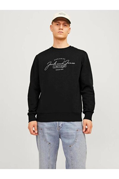 Jack & Jones JACK&JONES 12256837 - ΜΑΚΡΥΜΑΝΙΚΟ ΦΟΥΤΕΡ ΜΕ ΕΚΤΥΠΩΣΗ ΑΡΙΣΤΕΡΟΥ Μ...