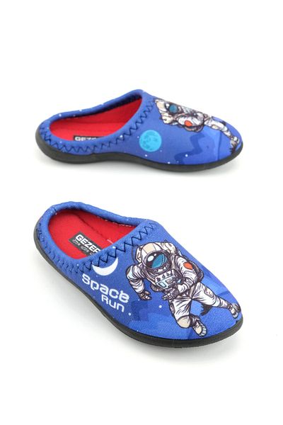 GEZER Boy's Winter Space Run Comfortable Sole Home Garden Gondola Slippers