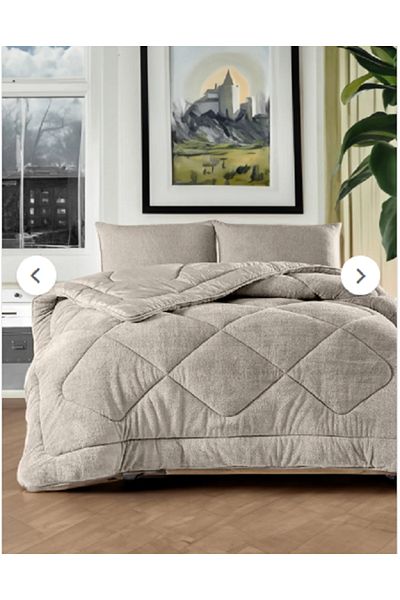 GENÇEV HOME COLLECTİONS Welsoft Silicone Quilt Double *soft touch / Winter - Summer and Bedspread in One