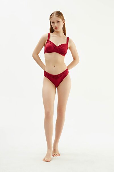 Eros 2036ESBK TOPARLAYICI BİKİNİ TK. - VİŞNE