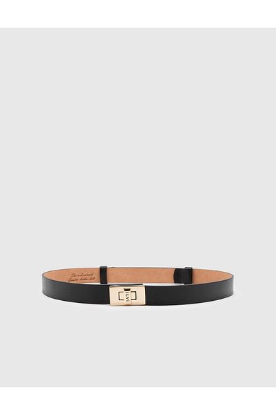 İLVİ Black Genuine Leather Dickson Women's Belt