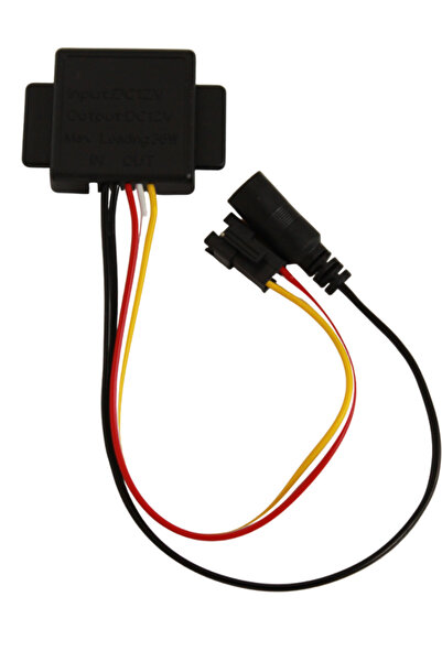 Hazar Led Dokunmatik (Touch) Ayna Arkası Sensör Siyah 12V 3A Çift Çıkışlı Ban...