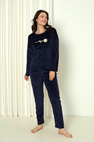 SEBOTEKS Set de pijamale de damă din catifea cu textura moale 20820