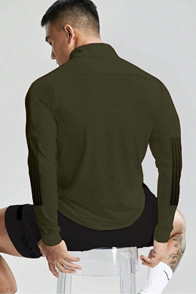 GHASSY CO. Ghassy Co. Ανδρικό - Quick Dry Moist μακρυμάνικο μπλουζάκι για τρέξιμο