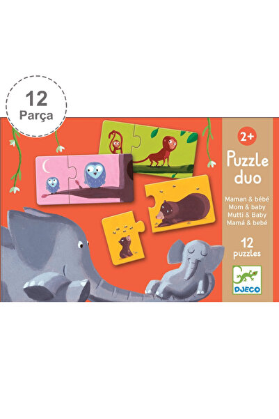 djeco İkili Puzzle - Duo Mom Baby