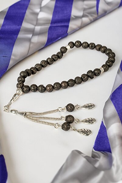 TESBİHKENTİ سبحة صلاة من حجر الحمم البركانية الطبيعي