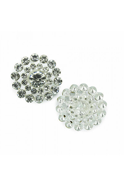 Turgut Brode Taşlı Metal Düğme Model 4 2,5 cm