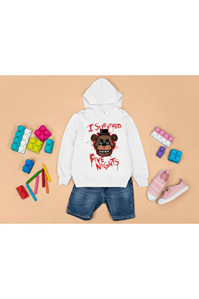MAGORS CINCI NOPȚI LA FREDDY'S HOODIE FĂRĂ BUSTE 3 fire pentru copii