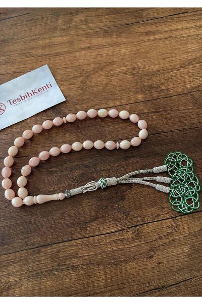 TESBİHKENTİ طقم خرزات صلاة كازازاز موديل شيمز مكون من 3 قطع