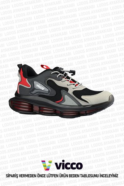 Vicco Mask Model Boy's Black Phylon Sneakers