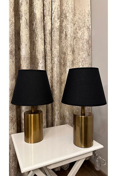AbajurAksesuar Samara Bronze Double Lampshade