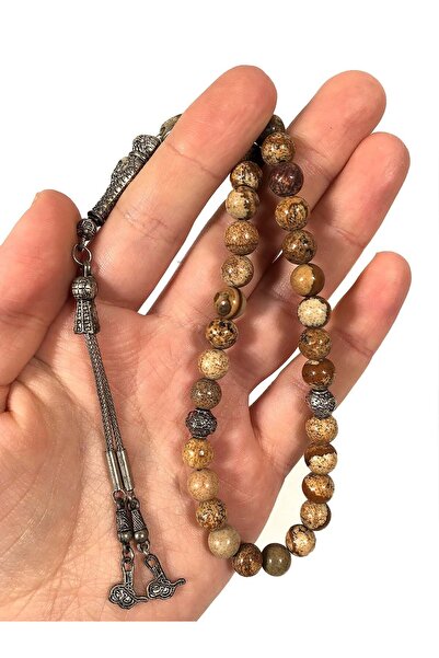 TESBİHKENTİ Margele de rugăciune din piatră de jasp