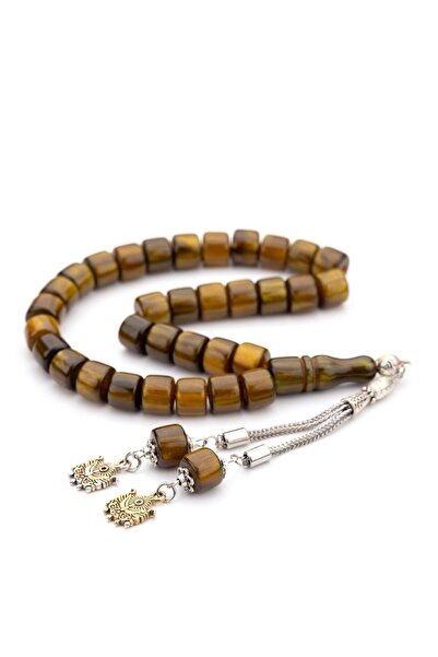 TESBİHKENTİ عجلة الحبوب العسكرية الخضراء مسحوق العنبر سبحة صلاة